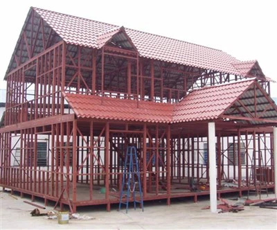 Casas de marco de aceiro prefabricadas